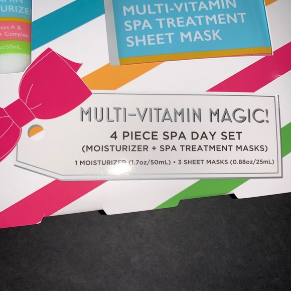 Spascriptions Multi Vitamin Spa Face Mask Set New - Picture 2 of 2